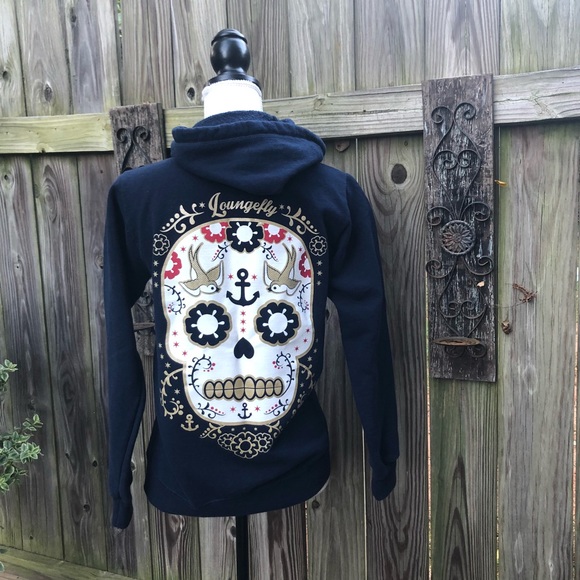 Loungefly Tops - Loungefly Zippered Hoodie